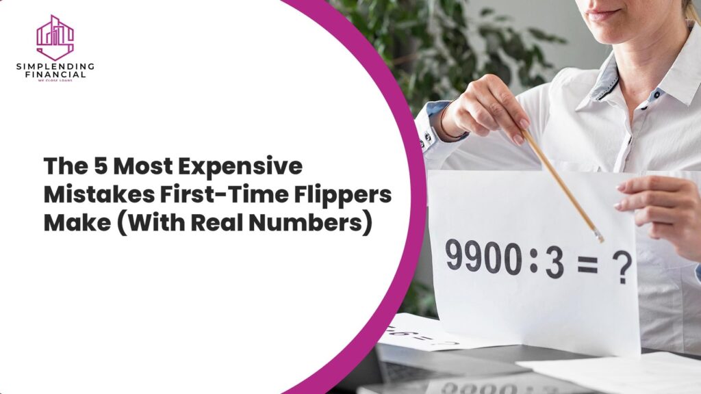 The 5 Most Expensive Mistakes First Time Flippers Make (With Real Numbers) 